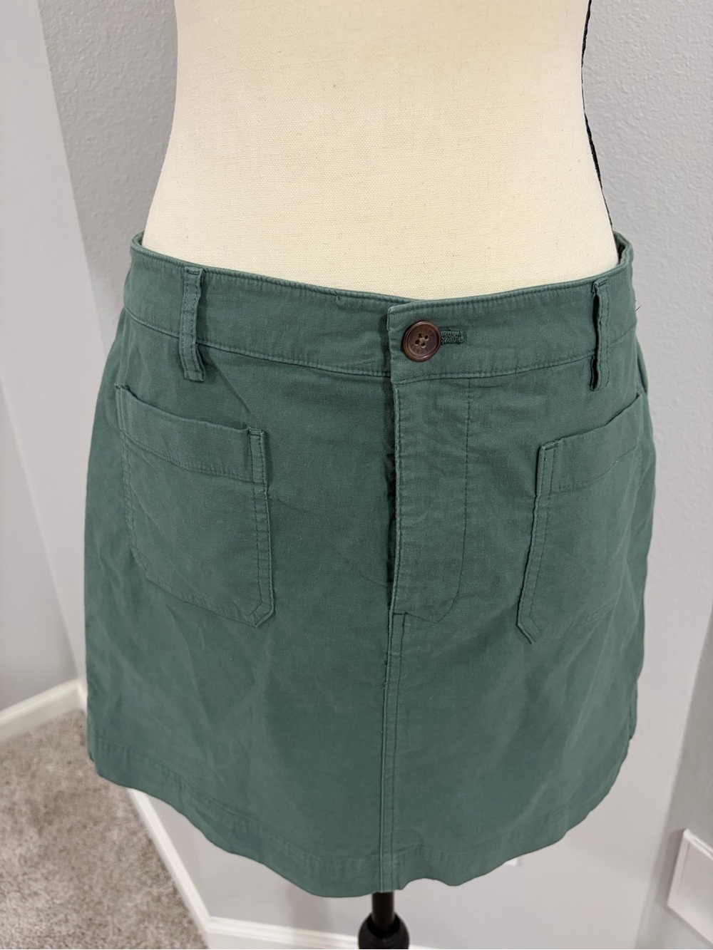 J. CrewGreen Casual Skirt